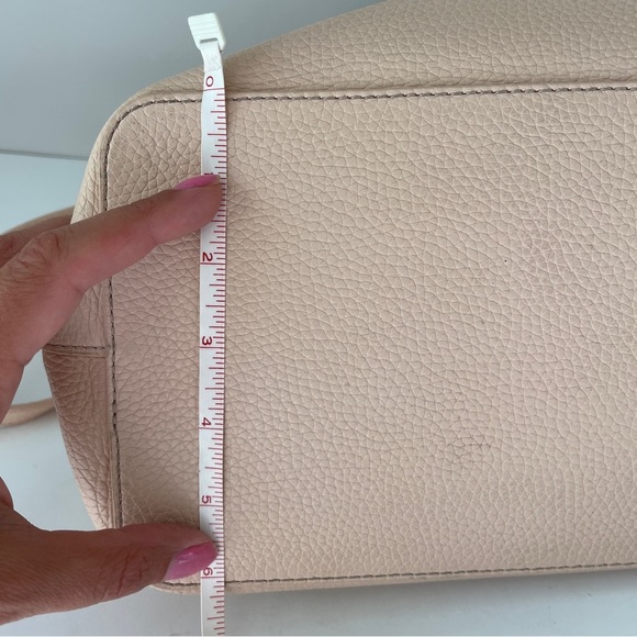 Tory Burch Light Nude Pink Bucket Bag Crossbody Purse - Picture 12 of 16